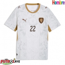 Camiseta República Checa Tomas Soucek #22 Visitante Equipación Mundial 2026 manga corta